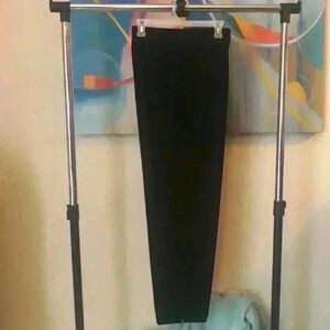 Lord & Taylor Black Pleated Front Pant, 14